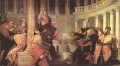 Jesús entre los doctores en el templo Paolo Veronese religioso cristiano